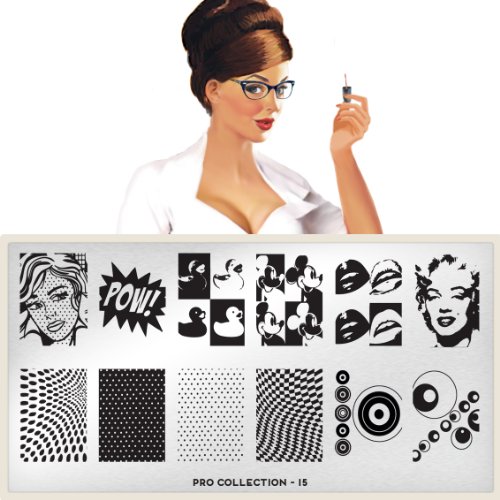 MoYou-London Nail Art Image Plate Pro XL Collection - 15
