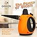 Gideon™ Handheld Pressurized Steam Cleaner and Sanitizer / Powerful Multi-purpose Steamer, Removes Stains, Grease, Mold, etc. and Disinfects / Removes Wrinkles from Garments