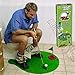 Produktbild GFEU Mini Golf WC Set, Neuheit Töpfchen Putter Bad Golf Spielzeug für Training langweilige Unterhaltung während der Toilette