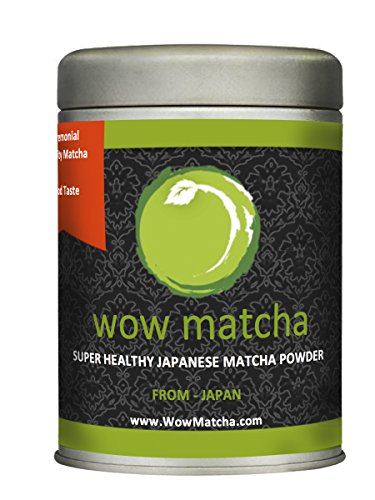 Wow Japanese Ceremonial Grade Hand Ground Matcha Powder, 100g RS.2099 (40.00% Off) - Amazon
