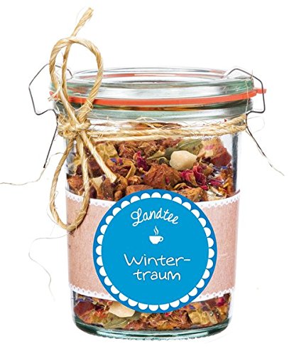 Preisvergleich Produktbild Wintertraum: Landtee / Teeglas