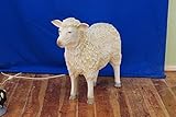 Gewicht 6kg sensation Schaf STEHEND Garten FÜR AUSSEN FROSTSICHER Outdoor Figur GARTENFIGUR DEKO