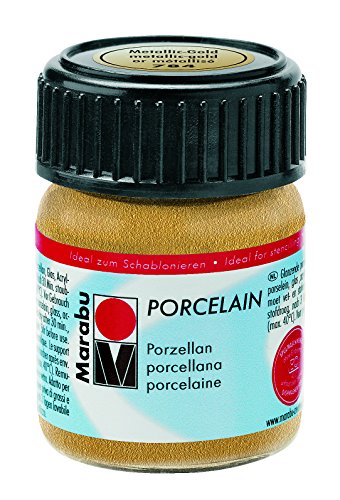 Marabu 784 15 ml Porzellan Malen, Gold
