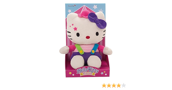 hello kitty clown plush