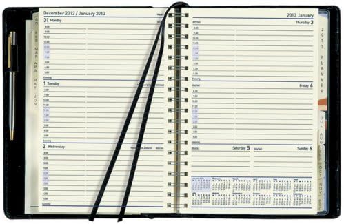 Collins 2013 Elite Week to View Diary - Black