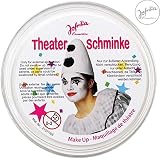 Eulenspiegel Künstliche Wimpern Weiß/Lila – Inkl. 1 Ml Wimpernkleber Und Anleitung, Für Karneval & Mottoparty