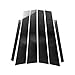 Produktbild Lorjoy Auto-Fenster-Säule B-Säule Carbon-Faser-Abdeckung Sticker Set replacemnt für BMW 3er E90 2005-2012