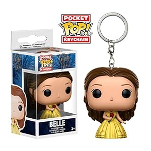 Funko Pop llavero Bella con vestido amarillo (Bella y Bestia) - Imagen 3