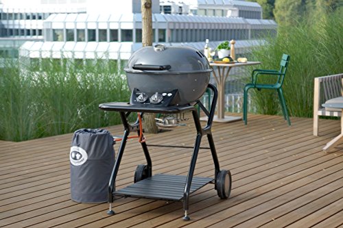 Outdoorchef ASCONA 570 G darkgrey grau BBQ Gasgrill Kugelgrill, Doppelbrenner, 18.127.97 - 12