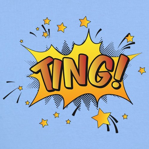 Superheld-Ting-Lustiger-Baby-Body-Taubenblau-6-bis-12-Monate