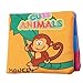 A-szcxtop Soft Baby Hand Intelligence Development Educational Cloth Book -Cute Animals