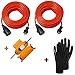 Produktbild 2x Brennenstuhl BREMAXX Verlängerungskabel IP44 20m rot AT-N05V3V3-F 3G1,5 1161760 + Brennenstuhl Safe-Box BIG IP44 1160440 + 1Paar Polyester, Strickhandschuh mit Latex