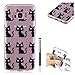 Produktbild TPU Hülle für Samsung Galaxy S8 Plus, ZCRO Handyhülle Transparent Ultra Dünn Klar Silikon TPU Schutzhülle Etui Kratzfest Weich Clear Case Muster Flexibel Handytasche Case mit Stift für Samsung Galaxy S8 Plus (Schwarze Katzen)
