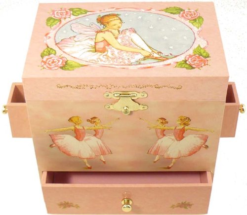 ENCHANTMINTS B1018 – Spieluhr „Ballerina GR4 / Schwanensee“ (Spieldosen, Musikdosen, Spieluhren), das ideale Geschenk - 3