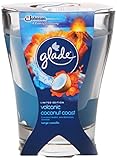 Glade Volcanic Coconut Coast Candle, Large, 224 g, Pack of 2