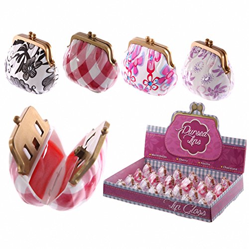 Fun Lip Gloss in Mini Purse Holder