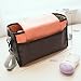 Buggy Organiser Bag,IWMH Pram Pushchair Stroller Storage Waterproof Bag For Baby Diaper Phone With Bottle Holder For Mommy (Pink)