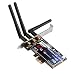 Produktbild Hommie N900 Wireless Dual Band PCI Express Adapter, 3 Externe Antenne, bis zu 450Mbit/s auf 2,4GHz Oder 5GHz für Desktop Computer, für Windows 10/8.x/Vista/7/XP