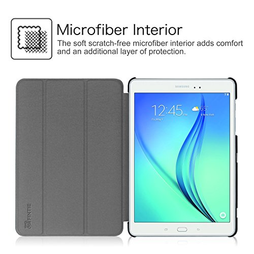 Fintie Samsung Galaxy Tab A 9.7 Hülle Case – Ultra Schlank Superleicht Ständer Smart Shell Cover Schutzhülle Etui Tasche mit Auto Schlaf / Wach Funktion für Samsung Galaxy Tab A 9.7 T550N / T555N 24,6 cm (9,7 Zoll) Tablet-PC, Himmelgrau - 4
