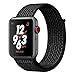Produktbild Apple Watch Nike+, 38 mm, GPS + Cellular, Aluminium Gehäuse, Space Grau mit Nike Sportloop, Schwarz/Pure Platinum, 2017