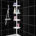 Produktbild Eden Elfen 4 Ebenen verstellbar Dusche Caddy Badezimmer Teleskop Regal Organizer weiß