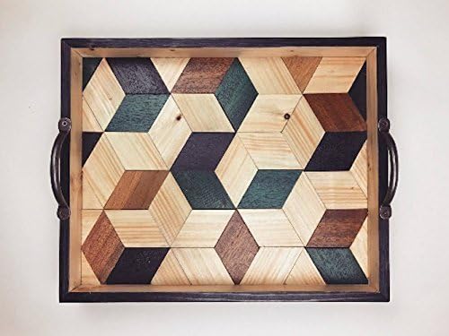 Serving Tray Made From Reclaimed Wood