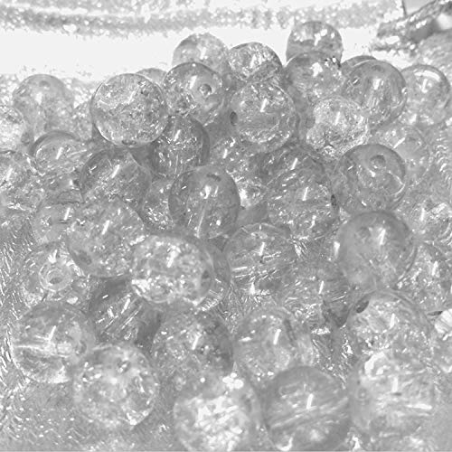 k2-accessories Crackle Glass Beads - Abalorio de juguete (A1415)