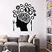 Produktbild Your boy-HT Brain Storm Wandaufkleber Menschen Traum Und Idee Vinyl Wandtattoo Wissenschaft Room Decor Kreative Gehirn Wand Fenster Poster 57X69Cm