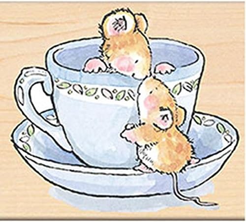 Penny Black Mounted Rubber Stamp 3-inch x 3.25-inch, Tea C Cozy