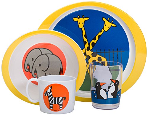 Rosti Mepal Zoo 108315065201 Children's Set 4 Pieces
