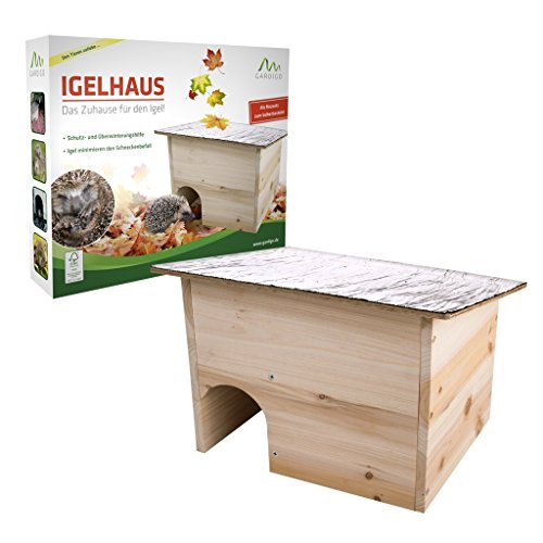 Gardigo Igelhaus Winterquartier mit Labyrintheingang, Igelhotel - 2