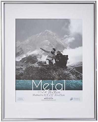 Timeless Frames Metal Wall Photo Frame, 16 by 20-Inch, Silver
