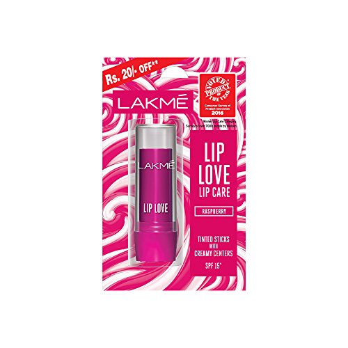 Lakme Lip Love Lip Care, Raspberry, 3.8g (Rs 20 off)