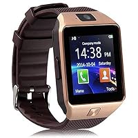 Osray DZ09 Black Smart Watch with Camera, Memory Card and SIM Card Support and Fitness Tracker Smartwatch for Mens Boys and Girls(Black)