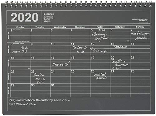 Télécharger MARK'S 2020 Tischkalender M // Black PDF