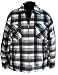 Produktbild Freizeit Arbeits- und Holzfällerjacke Fleece M - XXXL, XL, Schwarz/Weiß