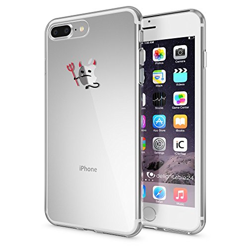 iPhone 8 Plus 7 Plus Funda Carcasa de NALIA Protectora Movil Silicona Ultra-Fina Transparente Cubierta Goma Bumper Cover Case Cristal Clear para Apple iPhone 7 8 Designs Devil reviews iPhone 8 Plus 7 Plus Funda Carcasa de NALIA Protectora Movil Silicona Ultra-Fina Transparente Cubierta Goma Bumper Cover Case Cristal Clear para Apple iPhone 7 8 Designs Devil
