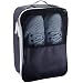 Produktbild Alpamayo® Schuhbeutel, Schuhtasche für Reise oder Sport, Schuhsack zum Transport von Schuhen in Koffer, Handgepäck oder Trolley, schwarz