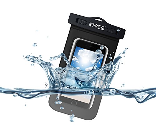 FRiEQ Custodia impermeabile per telefoni cellulari, Compatibile con Apple iPhone 6s, 6, 5s, 5c, 5, Galaxy S6, S3, HTC One X, Galaxy Note 2 - Certificazione IPX8 di impermeabilitÃ  fino a una profonditÃ  di 100 piedi