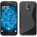 Produktbild PhoneNatic Case für Motorola Moto G4 Hülle Silikon grau S-Style + 2 Schutzfolien