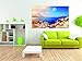 Produktbild Urlaub Meer Santorin Griechenland 3D Look Wandtattoo 70 x 115 cm Wanddurchbruch Wandbild Sticker Aufkleber DesFoli © R271