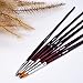 eBoot Detail Paint Brush Set Miniature Brushes for Watercolor, Acrylic Painting and Modelmakers, 6 Pieces