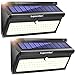 Produktbild Luposwiten 100 LED Solarlampen für Außen mit Bewegungsmelder,2000LM Wasserdicht Solarleuchten Aussenbeleuchtung Solarlichter für Garten, Patio, Terrassen,Wand,Flur,Treppen,Zaun,Hof,Einfahrt,Gehwegen Drahtlos Außen Solarleuchten Solarpanel Licht-2 Stück
