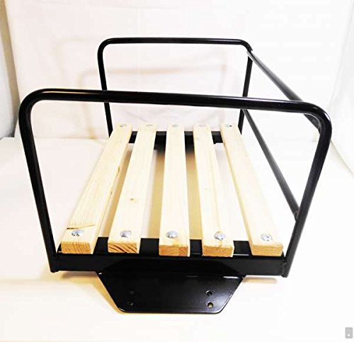 Traktor-Sitz Schwarz mit Bügel für Beifahrer / Sozius-Sitzbank / Traktorsitz Trecker Kotflügel Schlepper Kinder Bank Beifahrersitz Stuhl Sessel Platz Schlepper - 2