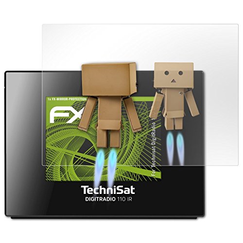 Preisvergleich Produktbild atFoliX Displayschutz für Technisat DigitRadio 110 IR Spiegelfolie - FX-Mirror Folie mit Spiegeleffekt