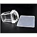 LHWY Silicone Plastic Nail Stamper Scraper Plate Image Stamping Polish Paint Set