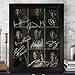 Produktbild The Walking Dead, signiertes Foto 20,32 cm x 25,4 cm, Nachdruck, RP PP – Norman Reedus, Andrew Lincoln, Lauren Cohan, Danai Gurira, Steven Yeun und andere, holz, Framed