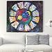 Produktbild Aquarell Sonne und Mond Zwölf Konstellation Wandteppich Spirale Universum Sterne Astrologia Malerei Wandkunst Tapisserie Mandala Böho Wandbehang Ethnische Totem Wanddecke Wandtuch white 91 * 59in