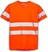 Produktbild iQ-UV w6380024260-46-XS UV-Schutz 50 plus T-Shirt mit Warnschutz nach EN20471 Orange XS