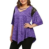 ❤️❤️Damen Kurzarmshirt Baseball Langarm T-Shirt Rundhals Sweatshirt Frauen Patchwork Blusen Top Herbst Damen Kurzarmshirt Frauen Rundhals Falten T-Shirt Stretch Tunika Top Damen Kreuz Kurzarmshirts Tops Hemd Shirt Damen Casual Sweatshirt Tops moonuy Damen Locker Schulterfrei Kurzarm Schwarz Sweater Blusen Damen Mädchen T-Shirt Mir egal ich bin ein Unicorn Spruch Fun moonuy Lady fit T-shirt mit Aufdruck Halb-Herz für zwei Damen Mädchen Sommer